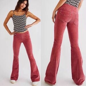 Free People Flared Corduroy Pants